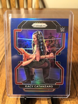2022 PANINI PRIZM WWE KACY CATANZARO /199 BLUE PRIZM #185 NXT 2.0