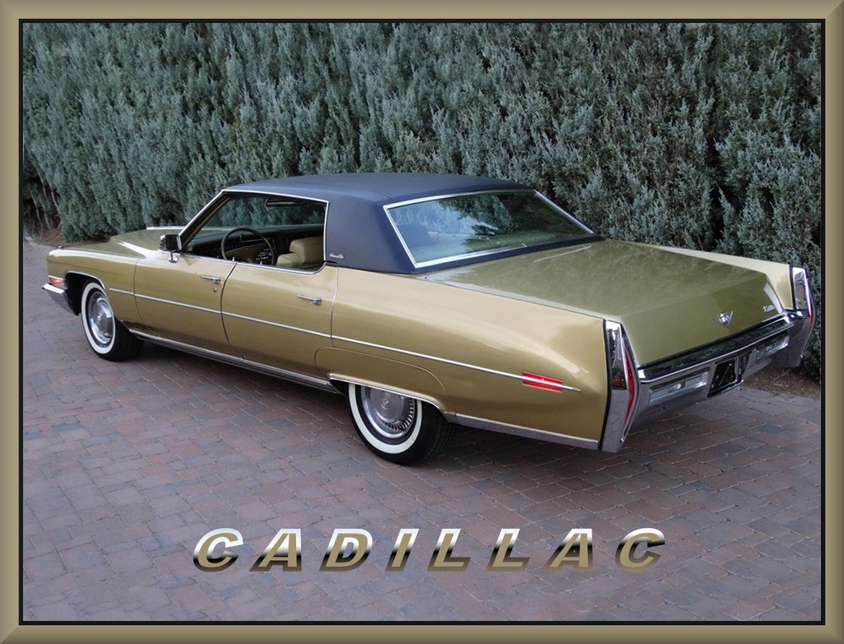1972 Cadillac Sedan DeVille #1, Toolbox / Refrigerator Magnet 42