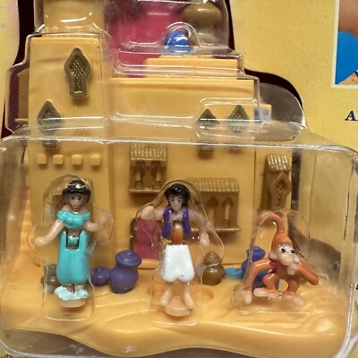 Disney Aladdin Tiny Collection Agrabah Marketplace 1995 new Polly