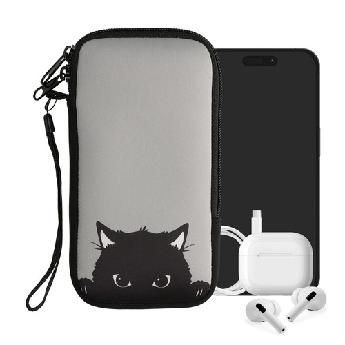 Funda de neopreno con cremallera para móvil XXL - 7" - Imagen 8 de 8