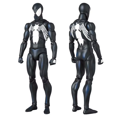 MAFEX No.147 Spider-Man Black Costume Comic Version 6 MAFEX No.147 Spider-Man Black Costume Comic Version 6