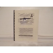 Bushmaster XM15 Rifle Owners Manual Copy Comb binding card stock USA Made gloss