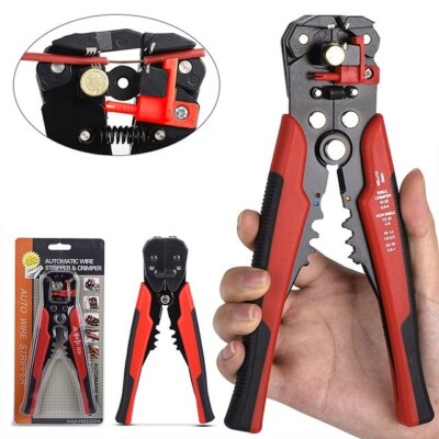 New Portable Wire Cutter Automatic Stripper Pliers Cable Cut Terminal Hand Tools