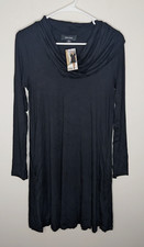 Karen Kane Cowl Neck Chloe Dress, Black, Women's XS