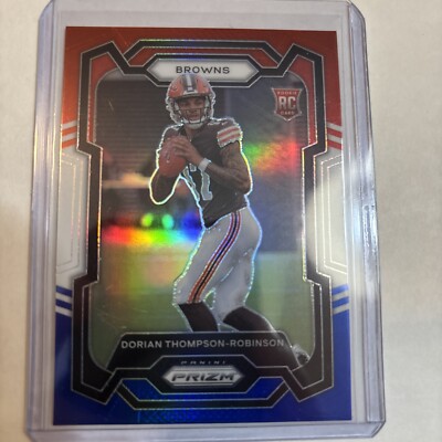 Dorian Thompson-Robinson - Red White Blue Rookie RC - 2023 Panini Prizm