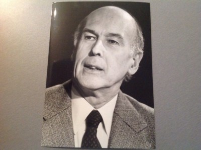 VALÉRY GISCARD D'ESTAING - ORIGINAL PRESSEFOTO 13x18