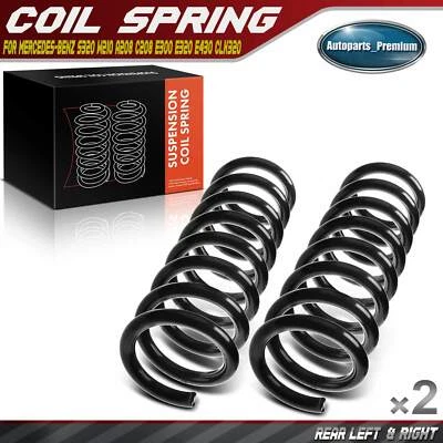 2x Rear Coil Springs for Mercedes-Benz S320 W210 A208 C208 E300 E320 E430 CLK320 - Image 1 of 4