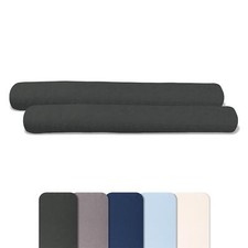 Kissenbezug Seitenschläferrolle Stillkissen Baumwolle Classic Line aqua-textil