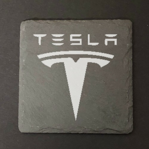 Tesla Slate Coasters slate - Picture 2 of 5