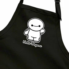 Love Apron Kitchen Cook Barking Grilling Home Chef Gift Cute Baby Hello Baymax