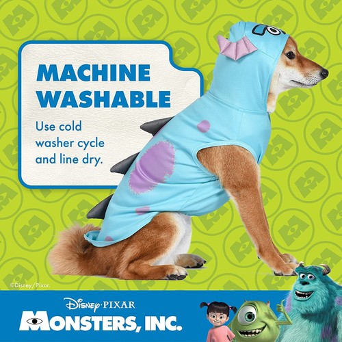 Sulley Dog Costume Hoodie - MEDIUM - Pixar - Monsters Inc - Halloween - NWT - Picture 4 of 6