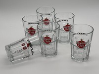 6X Havana Club Glas 0,34L Longdrink Cocktail Aperitif Cuba Libre GläSer Gastro
