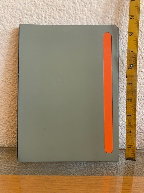 Italian Leather Olive Green Notebook Holder 6.5x8.5 San Lorenzo Design-image