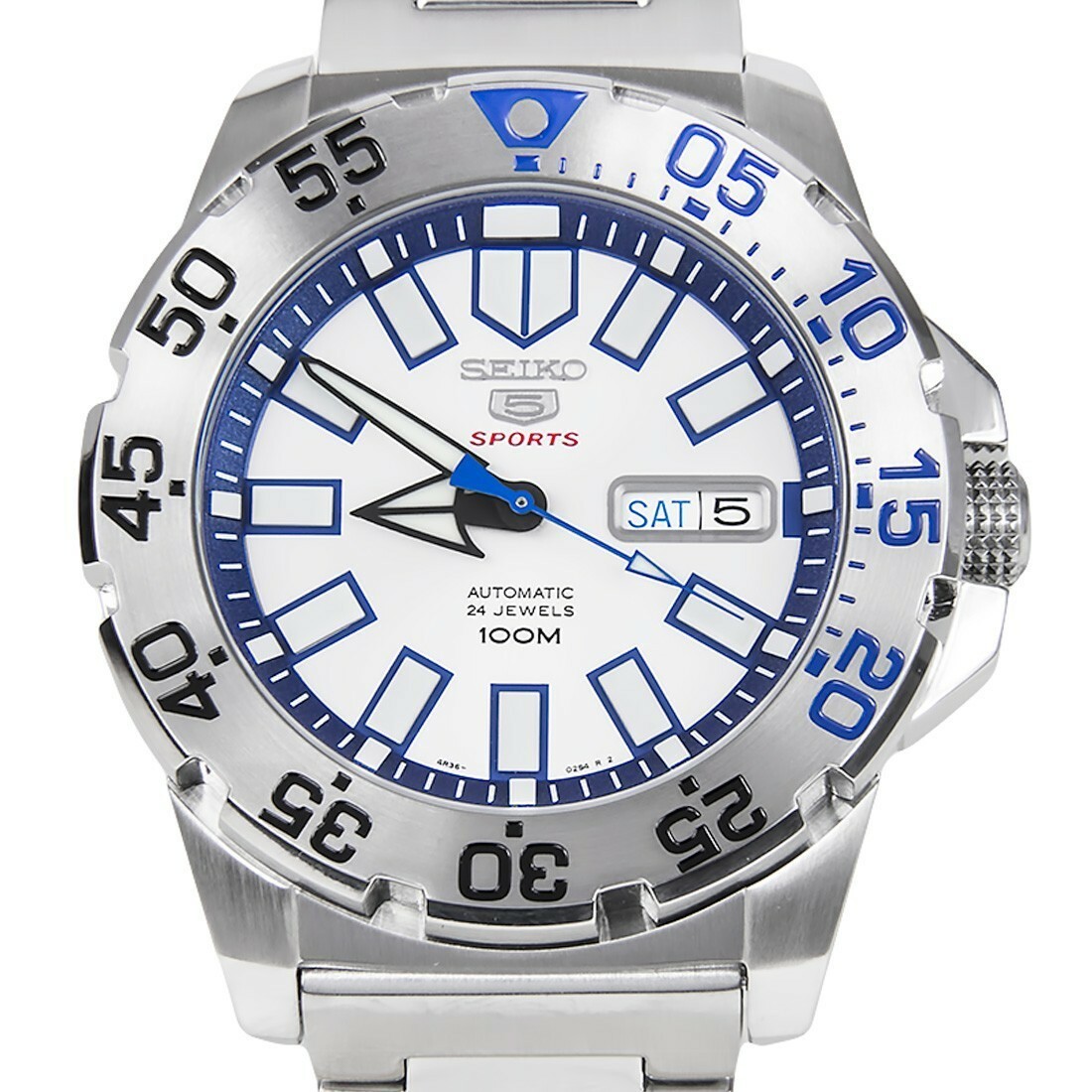 seiko men's sne095p2 stainless steel watch
