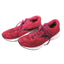 Brooks Revel 3 Red Burgundy Athletic Mesh Running Shoes Men's Size 12