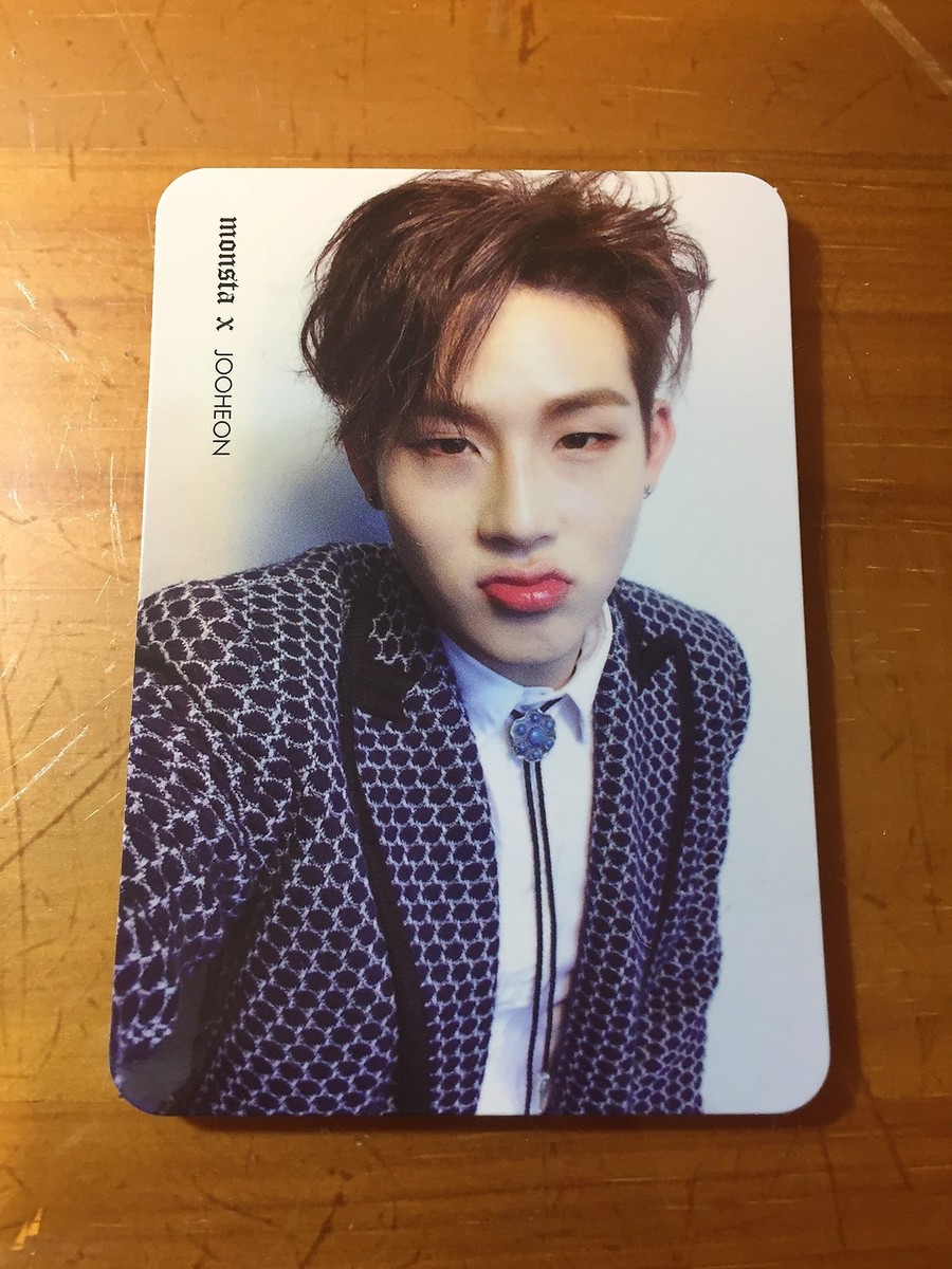 MONSTA X 1st Album Beautiful BEAUTIFUL Ver. Jooheon Photo Card K