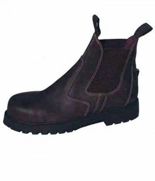 Rhinegold Tec Sicherheitsstiefel Mit Stahlkappe - Jodhpur Style, CE20345 SB Zertifiziert