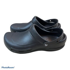 crocs non slip black shoes