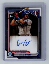 2024 Bowman Chrome - Prospect Autographs #CPA-QS Quincy Scott (AU, RC)