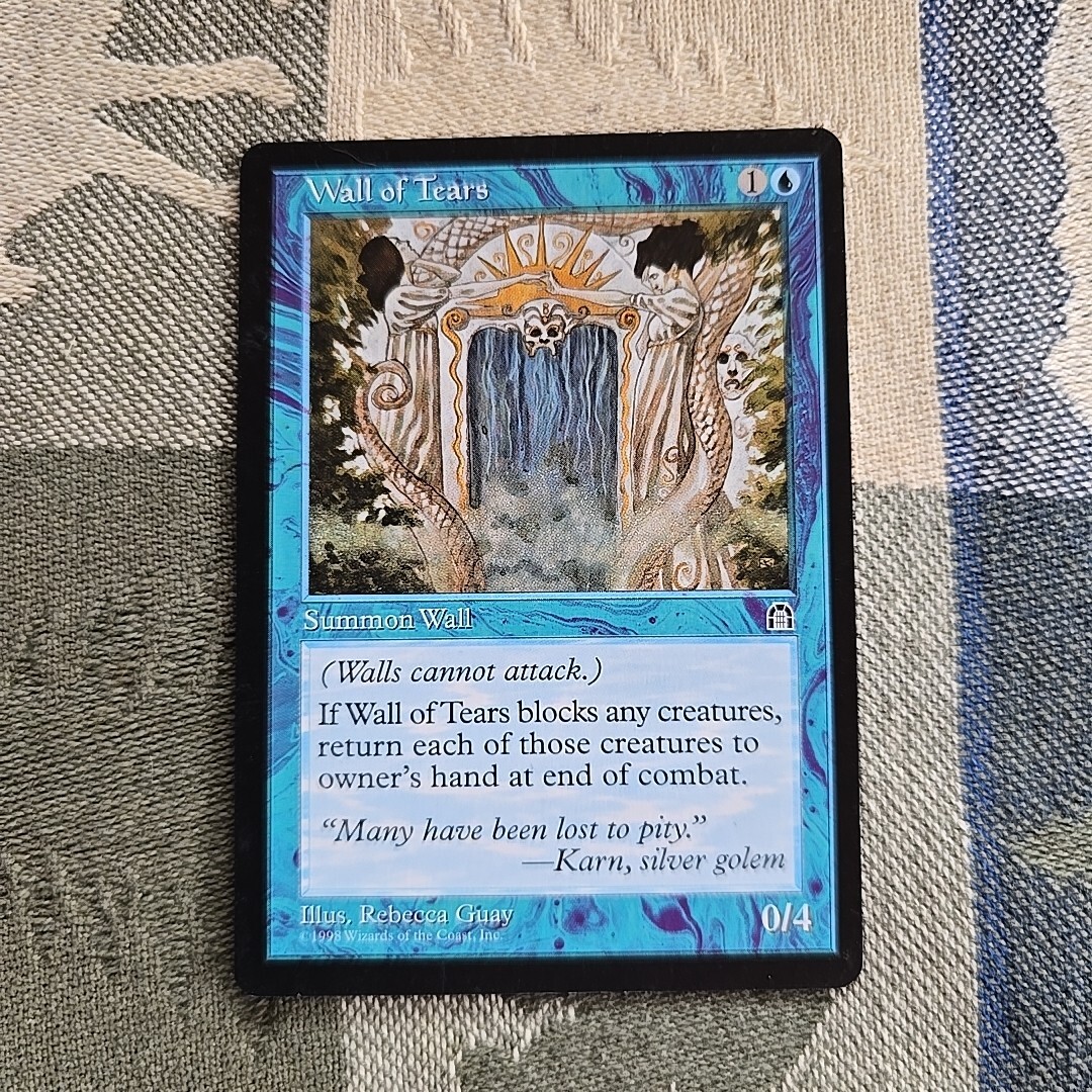 MTG Wall of Tears Stronghold 50/143 Regular Uncommon Magic The Gathering NM