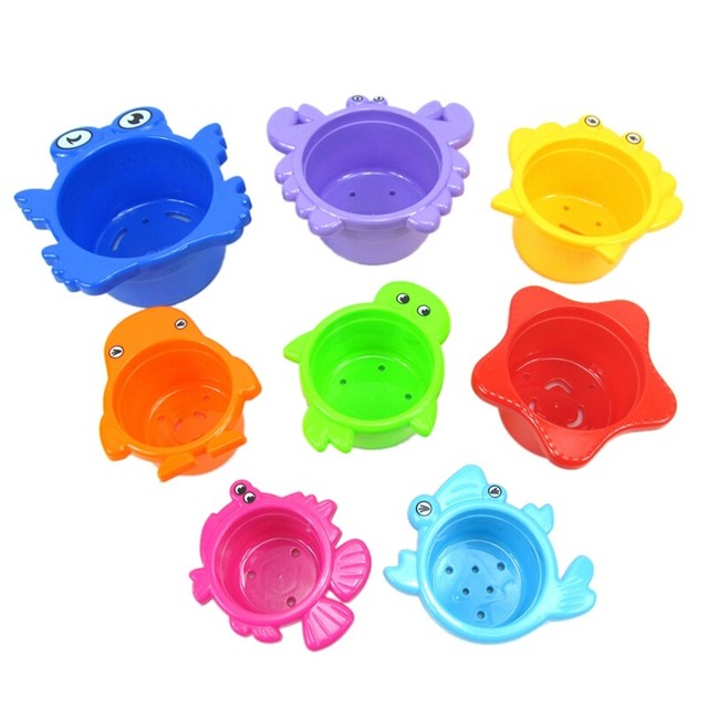 bath toy cups