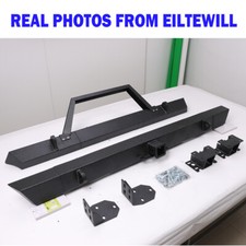 Front Rear Bumper Winch Mount Plate Set For 1984-2001 Jeep Cherokee Xj Black Front Rear Bumper Winch Mount Plate Set For 1984-2001 Jeep Cherokee Xj Black