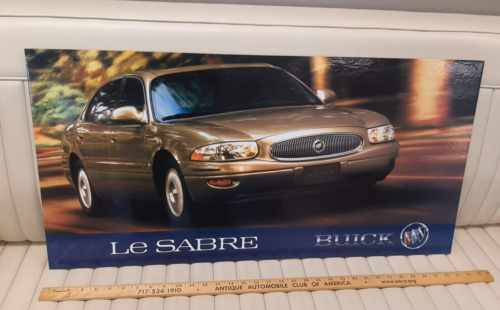 2000 Buick LESABRE Dealer Poster Board Sign Wall Display - Zdjęcie 1 z 2