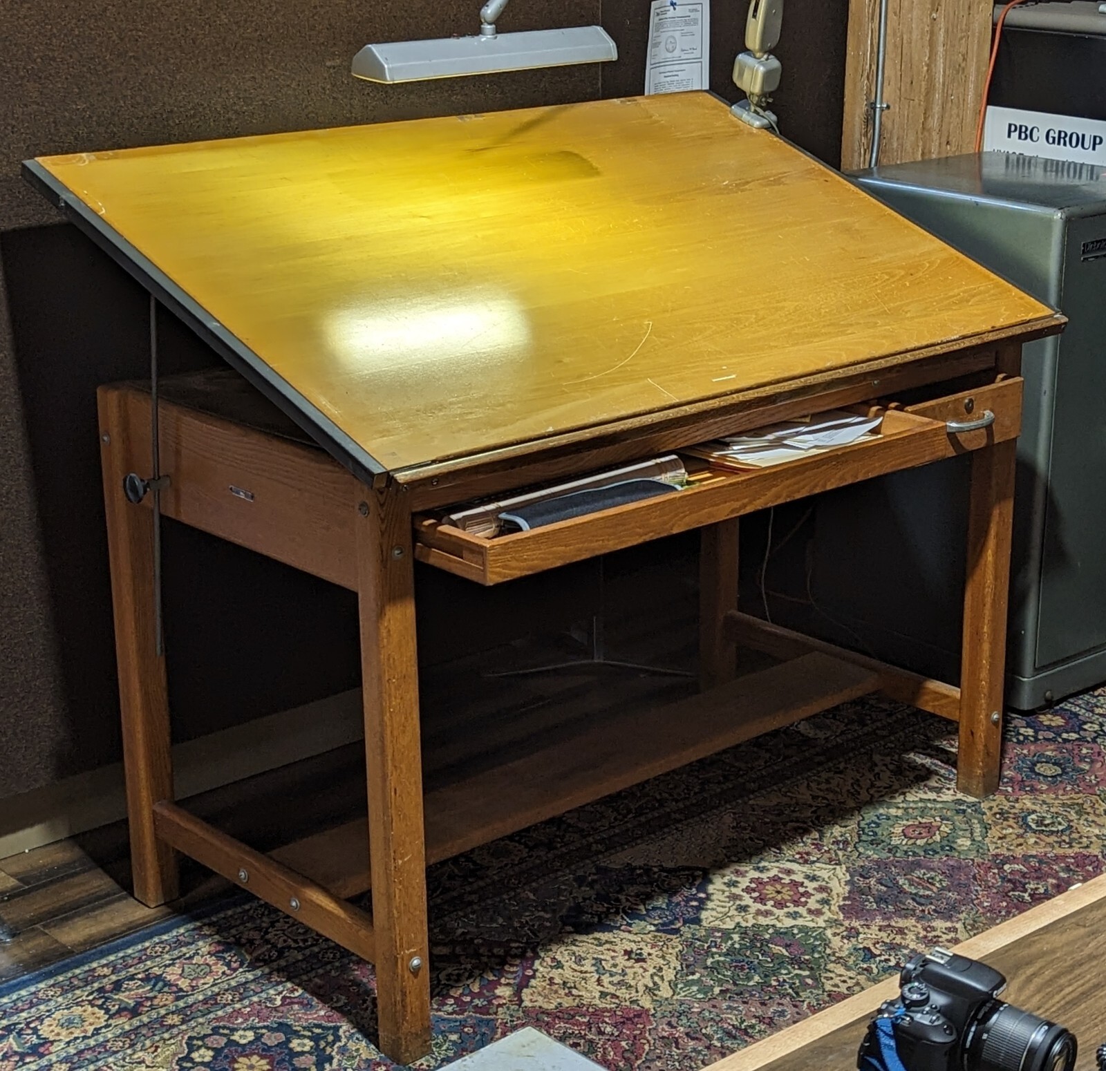 Vintage Drafting Table eBay