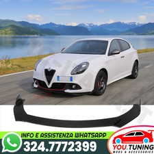 SOTTO PARAURTI ✨LOOK VELOCE✨per ALFA ROMEOGIULIETTA LAMA SPLITTER FRONTALE