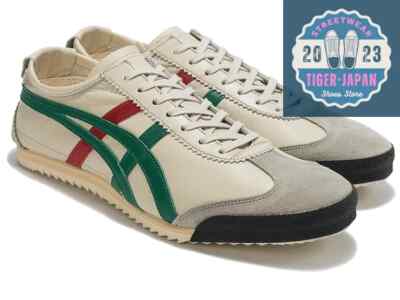靴 Onitsuka Tiger Mexico 66 Onitsuka Tiger MEXICO 66 DELUXE 1181A436 100 Cream Green Unisex