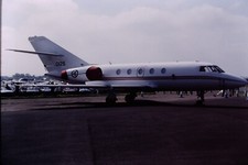 1998 Falcon 20 0125 Norweigan AF Aircraft Aviation 35mm Original Slide Ref 1211