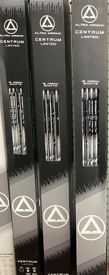 1 DOZEN Altra Centrum Limited .246 Elite Hunting Arrows Spine 350 Fletched 12