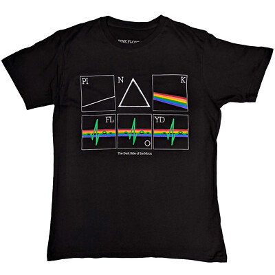 PINK FLOYD - Prism Heart Beat T-Shirt Official Merchandise