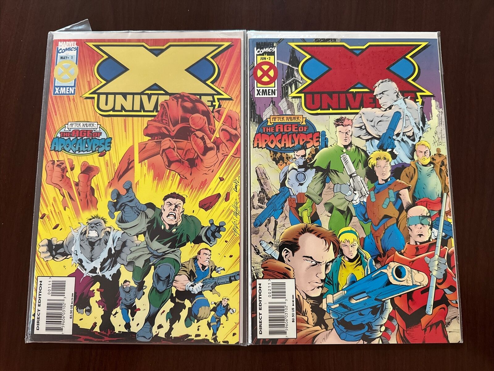 X Universe Set 1-2 After Xavier The Age Of Apocalypse