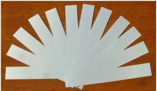 1 Dozen WHITE REFLECTIVE ARROW WRAPS + EXTRAS!!!  *Multiple Sizes Available*