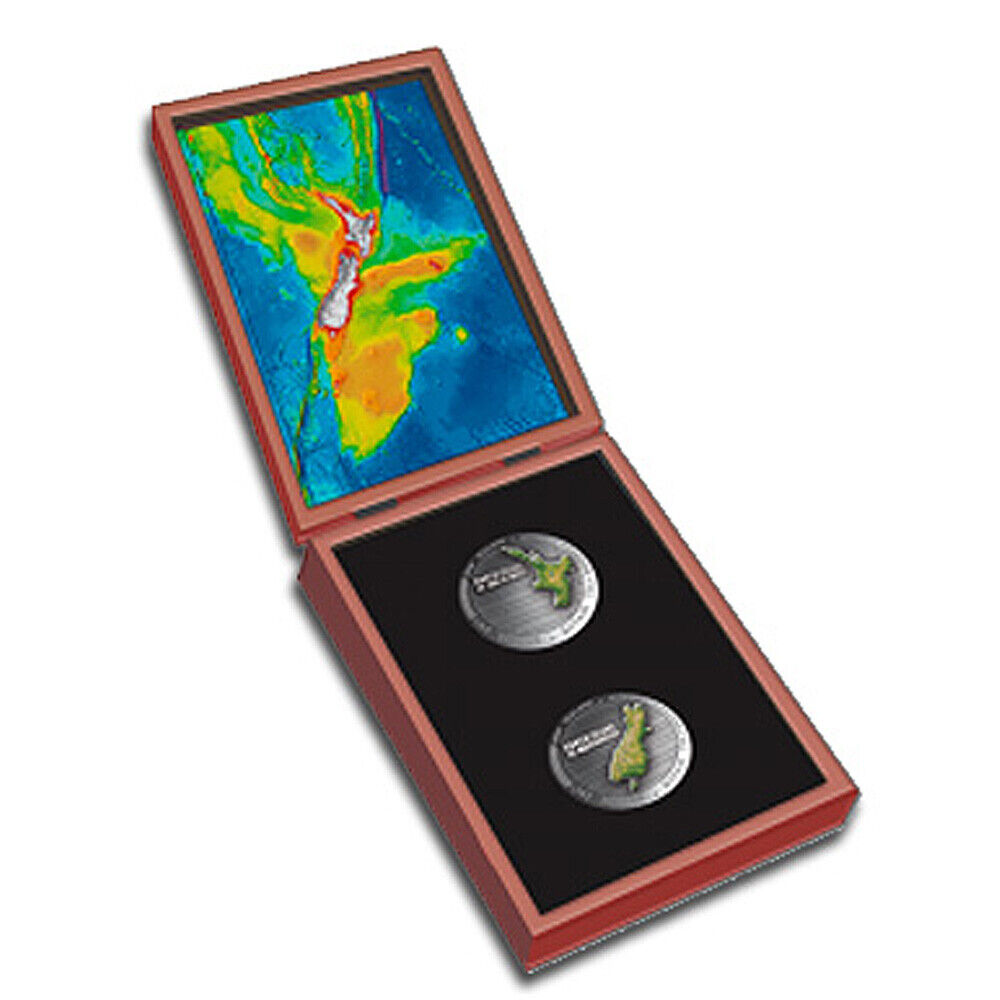 Silbermünze Zealandia Te Riu a Maui  Coin Set 2020