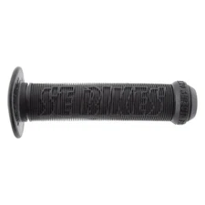 SE RACING BIKES LIFE FLANGED 138mm BLACK GRIPS - PAIR