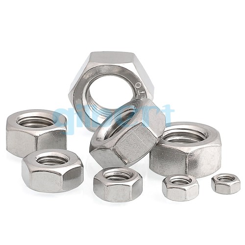 Tuerca de contador de dientes finos de acero inoxidable M8 M10 M12 M14 M16 304 - Imagen 6 de 6