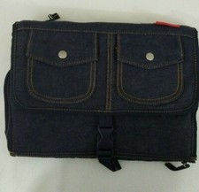 Skip Hop Travel Portable Baby Diaper Changing Pad Stylish Slim Jean Clutch 