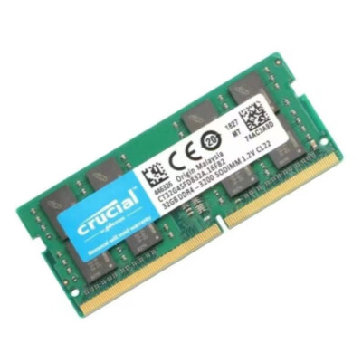New Crucial 32GB DDR4 3200MHz PC4-25600 260-Pins SODIMM
