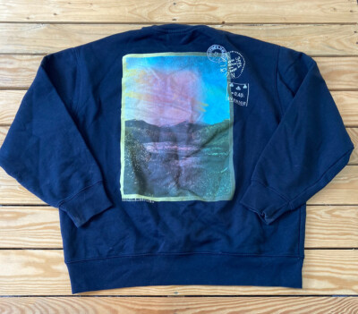 acne studios men's nuolja pullover sweatshirt Size XS Black M12 | eBay