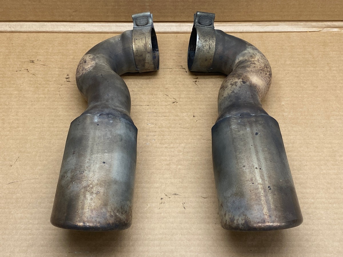 2007-2009 AUDI Q7 REAR EXHAUST MUFFLER PIPE TIP SET OEM LOT686 | eBay