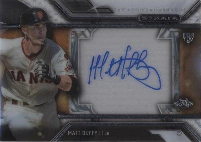 2016 Topps Strata - Matt Duffy #SA-MD - 1 of 1