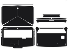 KH Carbon Leather Sticker for Alienware 17 R2 R3 AW17R2 AW17R3 17.3" 2015Release