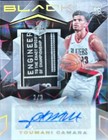 2023 Panini Black Basketball Holo Gold Toumani Camara #RJA-TC
