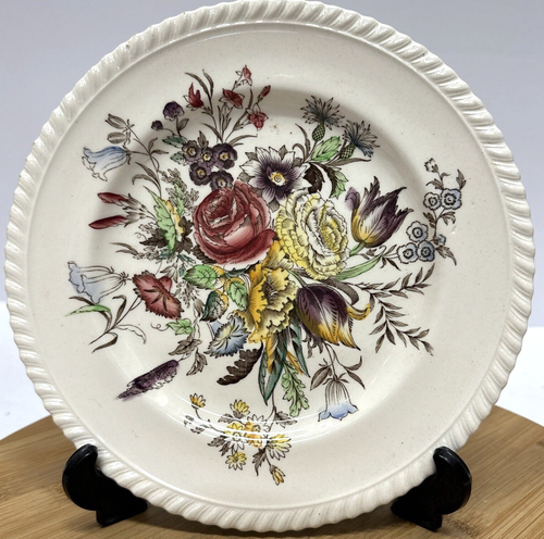 Juego de 3 platos de almuerzo/ensalada o pan Johnson Bros Windsor Ware Garden Bouquet - Imagen 3 de 10