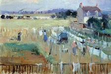 Laundry Day Berthe Morisot Poster Print