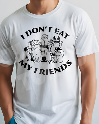 The Smiths Herren T-Shirt I Don't Eat My Friends Music Worn By Morrissey Vegan