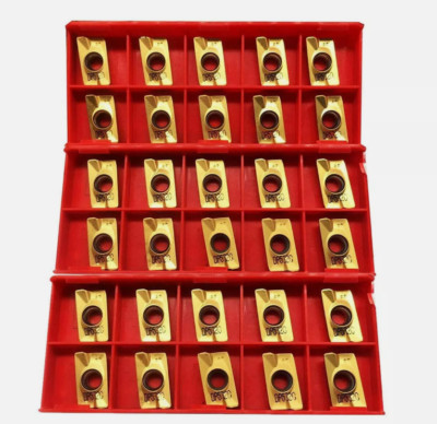 Mills Insert Storage 20PCS APMT1604PDER-DP Carbide Milling Inserts For 90deg End Mill Holder ...