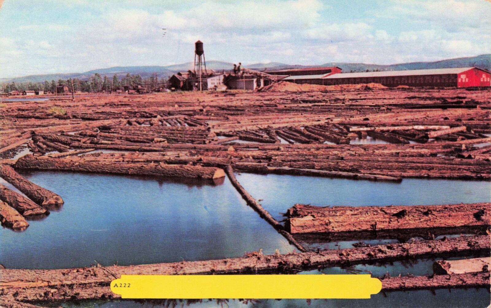 Lumber Mill, Spokane, Washington Vintage PC eBay